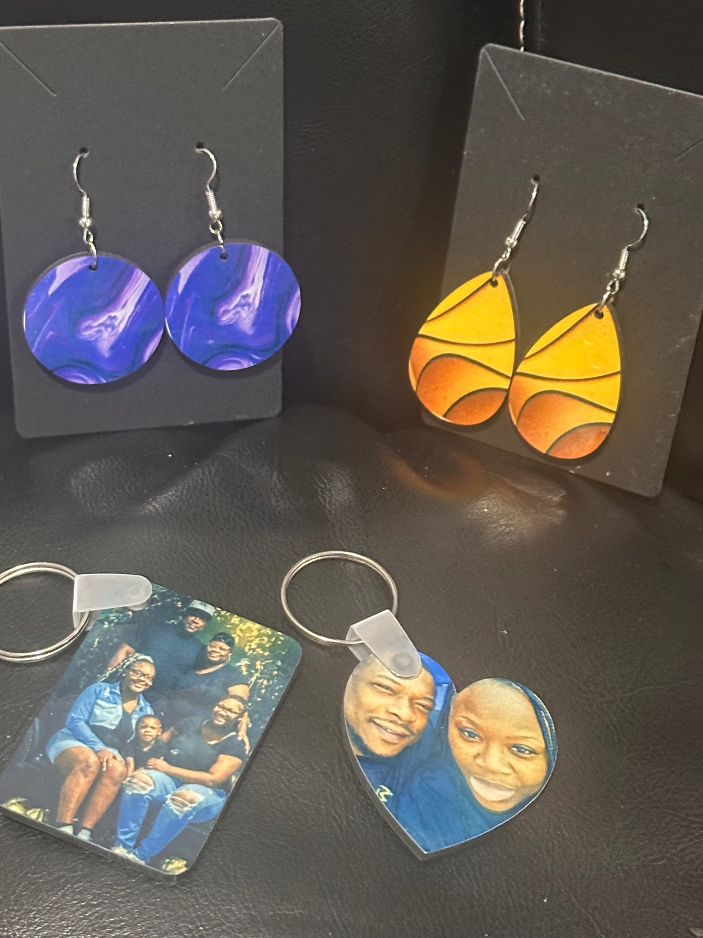 Tear drop earrings