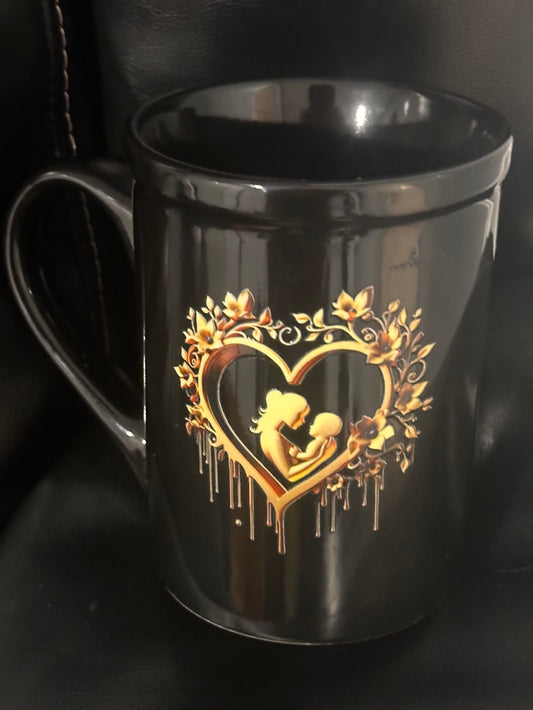 black mug